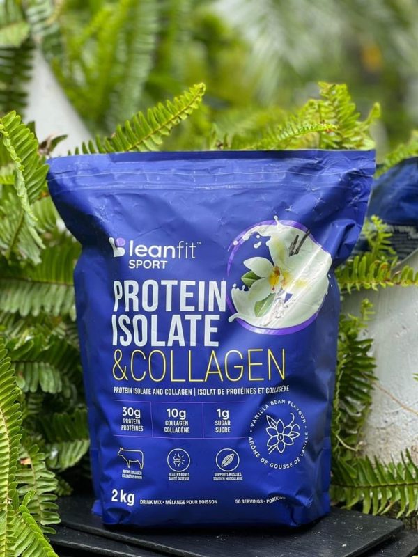Whey LeanFit Sport Protein Isolate & Collagen Vanilla 2kg